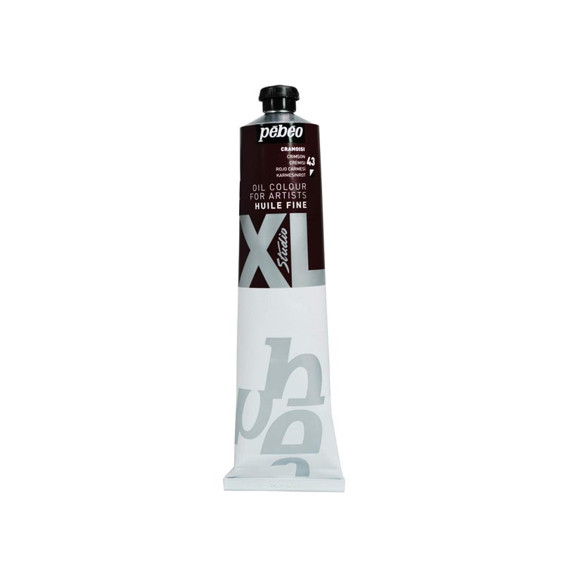 Pebeo Pbo Fine Oil XL 200 ML Crimson Oil Painting Pbo Oil Painting Dark Red Crimson 200 ml - Image 2