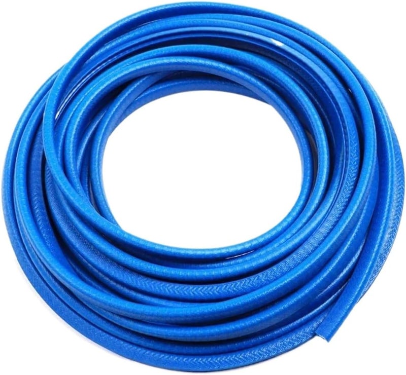 Car Door Edge Guards 10M Universal Car Door Protector Sticker Door Edge Scratch Protector Strip Rubber Seal U Shape Car Edge Strip(Blue 10M) - Image 1