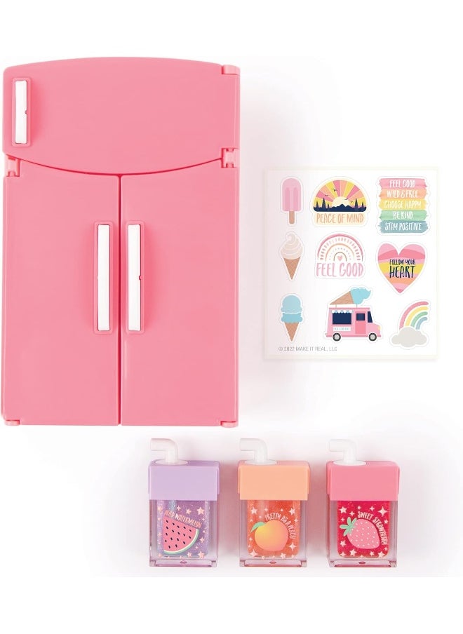 Make It Real Make It Real 3C4G: Mini Fridge Lip Gloss Set - 5 Piece  - Image 1