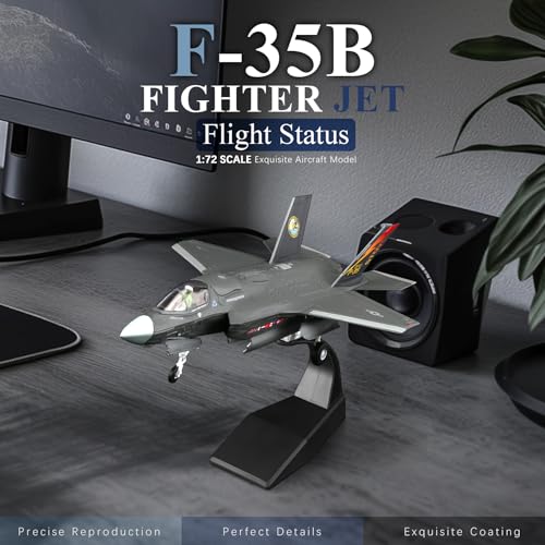 HANGHANG 1/72 F35B Attack Fighter Plane Metal Aircraft Model Military Airplane Model Diecast Plane Model for Collection or Gift - Image 2