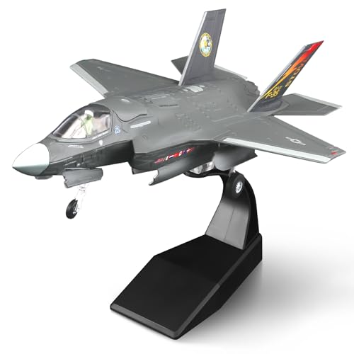 HANGHANG 1/72 F35B Attack Fighter Plane Metal Aircraft Model Military Airplane Model Diecast Plane Model for Collection or Gift - Image 1