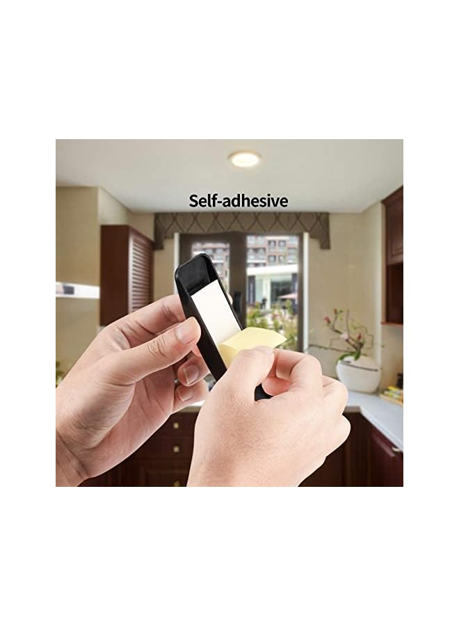 PROMASS 4 PCS Self-Adhesive Sliding Door Security Handles, Plastic Self-Stick Handle for Kitchen Cabinets - Image 3