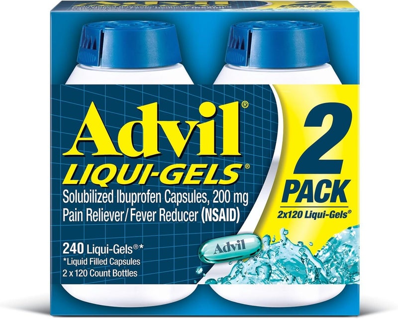 Advil Liqui-Gels (2pk, 120 Count)