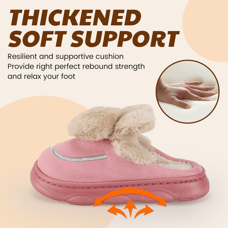 Lucky Kids Cartoon Slippers for Kids, Funny Animal House Shoes with Non-Slip Sole, Cozy Plush Indoor Comfort Footwear for Boys and Girls - Image 3