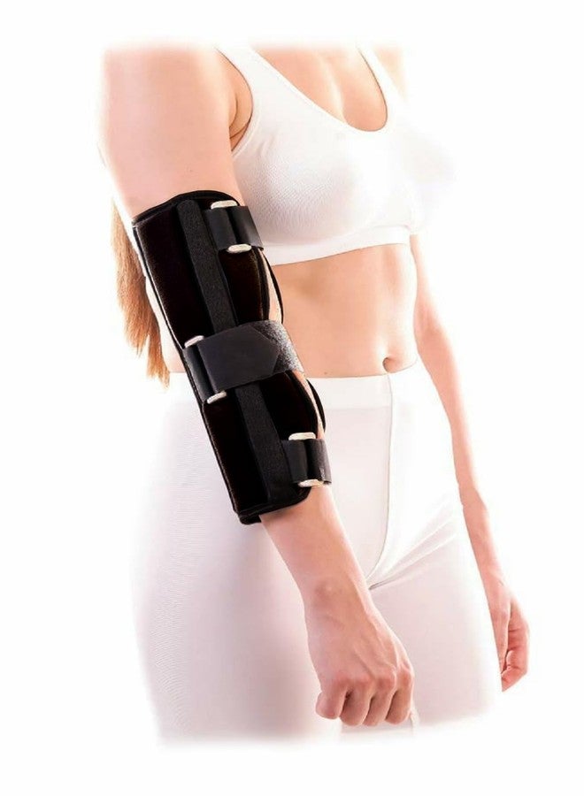 WROXTY Brace for Sleeping Elbow Immobilizer Arm Splint Support for Pain Relief Arthritis Elbow Sleeve Tennis Brace for Men Women - Image 1