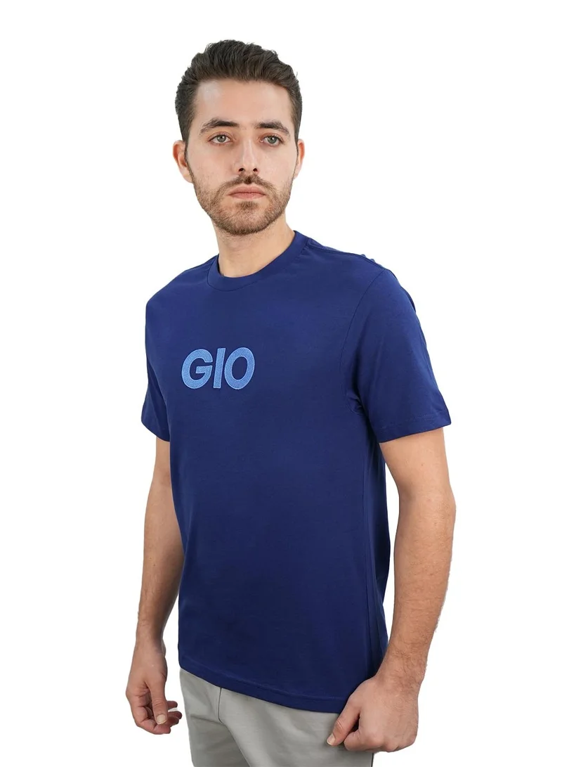 GIORDANO Men's Cotton Signature Print Tee