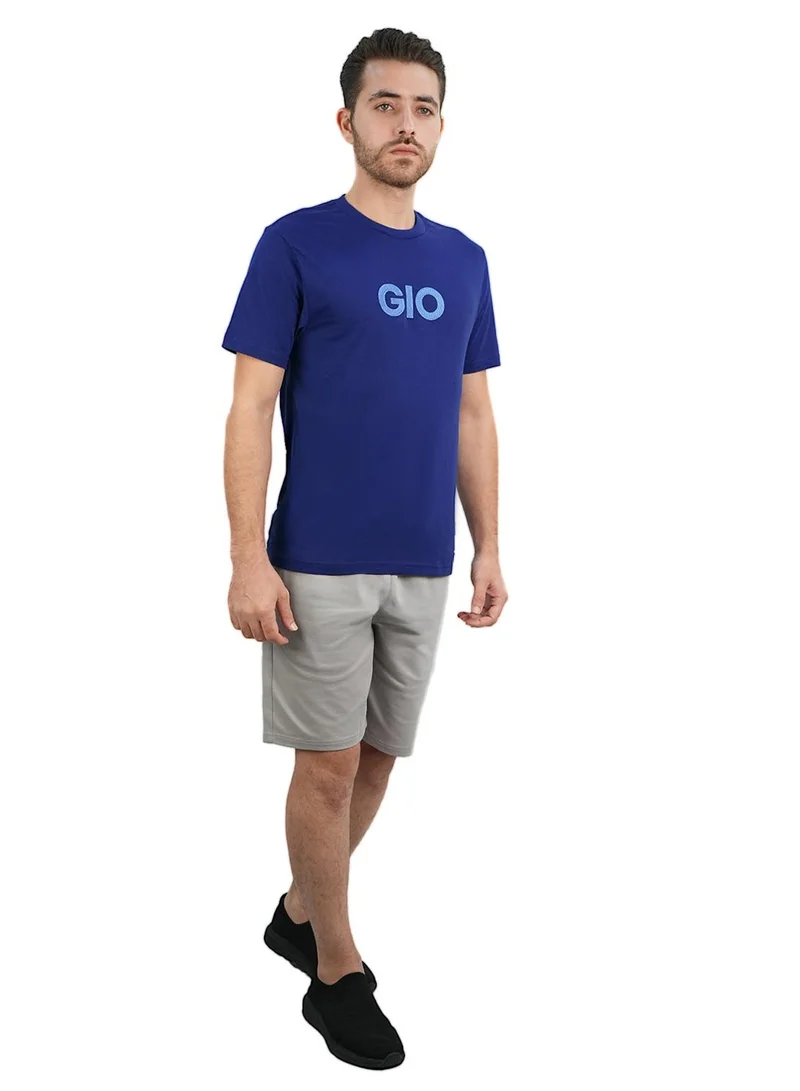GIORDANO Men's Cotton Signature Print Tee