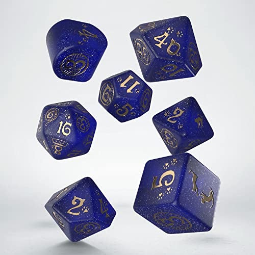 Q WORKSHOP Cats Modern Dice Set Meowster - Image 5