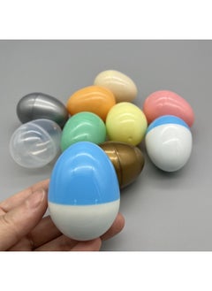 45 * 60mm Capsule Twisted Eggshell Decoration Twisted Egg Machine Empty Shell Twisted Egg Macaron Eggshell Children Easter Egg-Specifications:45 * 60mm Transparent Red