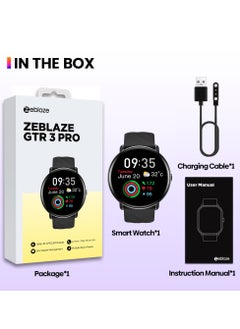 Zeblaze Smart Watch 1.43'' AMOLED Smart Watches for Men Women Smartwatch with Bluetooth Make/Answer Calls Fitness Modes and Sleep Modes Multi-app Message Reminder Multi Language 260 mAh  - Image 5