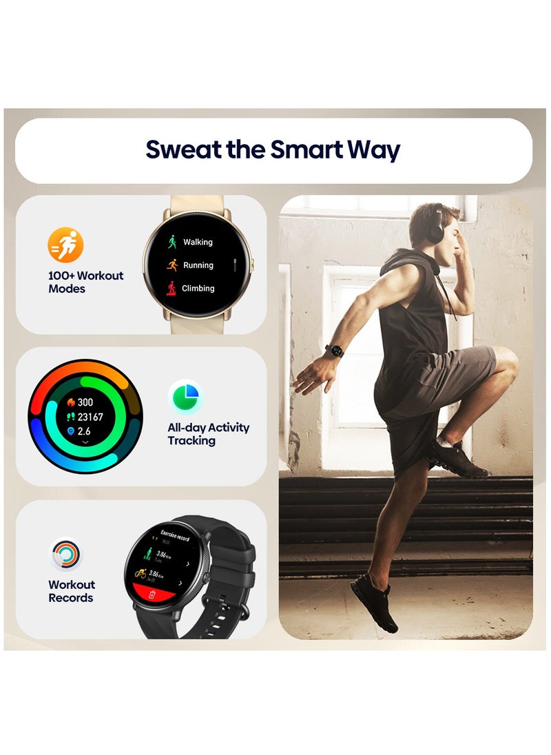 Zeblaze Smart Watch 1.43'' AMOLED Smart Watches for Men Women Smartwatch with Bluetooth Make/Answer Calls Fitness Modes and Sleep Modes Multi-app Message Reminder Multi Language 260 mAh  - Image 3