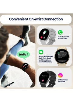 Zeblaze Smart Watch 1.43'' AMOLED Smart Watches for Men Women Smartwatch with Bluetooth Make/Answer Calls Fitness Modes and Sleep Modes Multi-app Message Reminder Multi Language 260 mAh  - Image 2