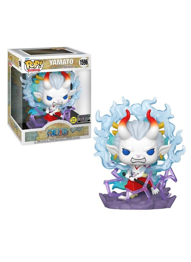 Funko Funko Pop! ONE Piece: Yamato 6-inch Glow in The Dark #1596 [Exclusive] Vinyl Figure  - Image 1
