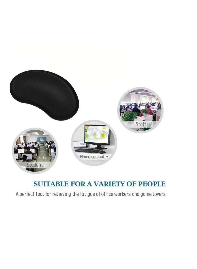 AROAQ Widen Memory Foam Mouse Pad with Nonslip Base and Wrist Support Includes Keyboard Wrist Rest for Comfortable Use at Office and Home - Image 5