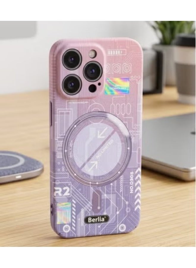 Berlia Digital-Art Printed Back Cover for iPhone 13 Pro Max – Multicolor - Image 1