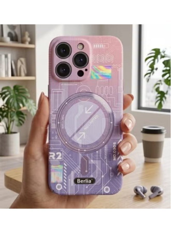 Berlia Digital-Art Printed Back Cover for iPhone 13 Pro Max – Multicolor - Image 3