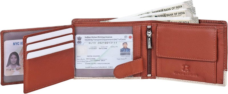 Napa Hide Leather Wallet for Men I RFID Protected I Durable Lining I Handcrafted - Image 4
