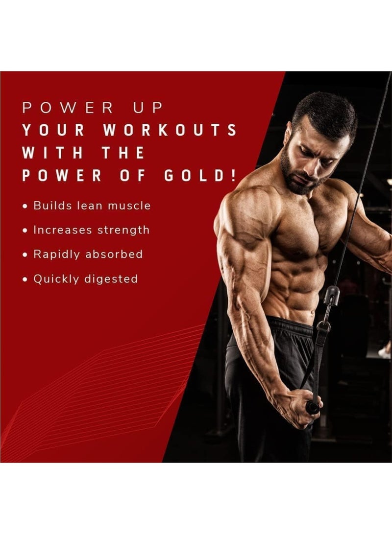 MuscleTech Nitro Tech Whey Gold Protein Double Rich Chocolate 5LB, 2.27kg - Image 4