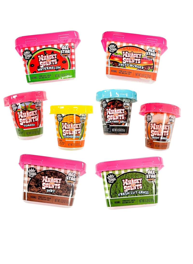 COMPOUND Kings - We Cool All Star Mini Whacky Scents 8pk. Gift for Kids Girls & Boys for 4+ Ages - Image 1