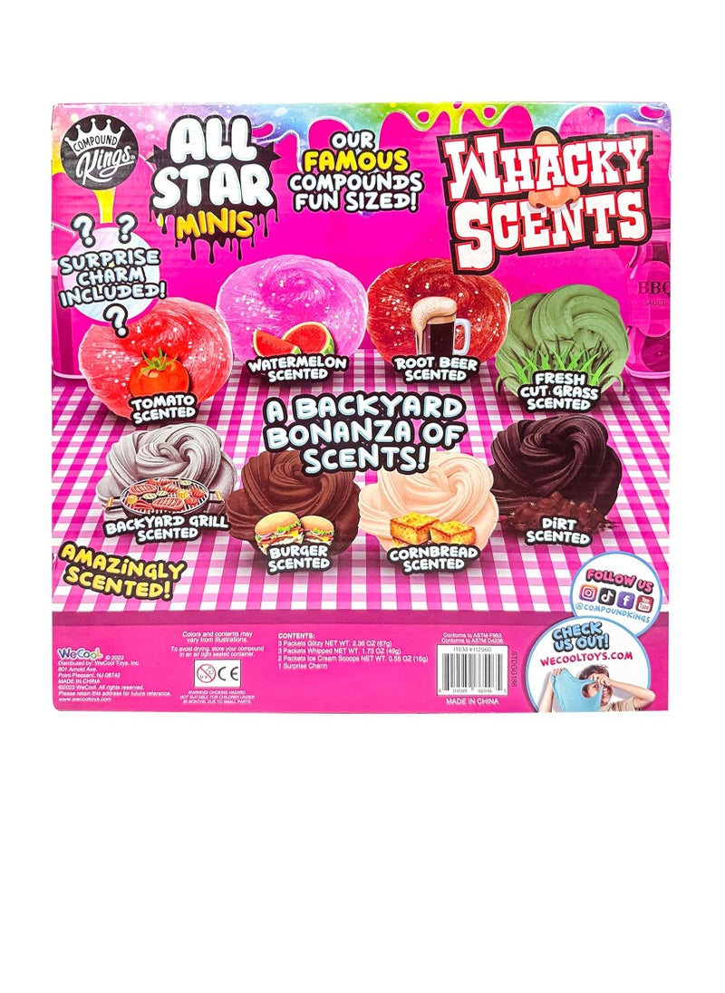 COMPOUND Kings - We Cool All Star Mini Whacky Scents 8pk. Gift for Kids Girls & Boys for 4+ Ages - Image 1