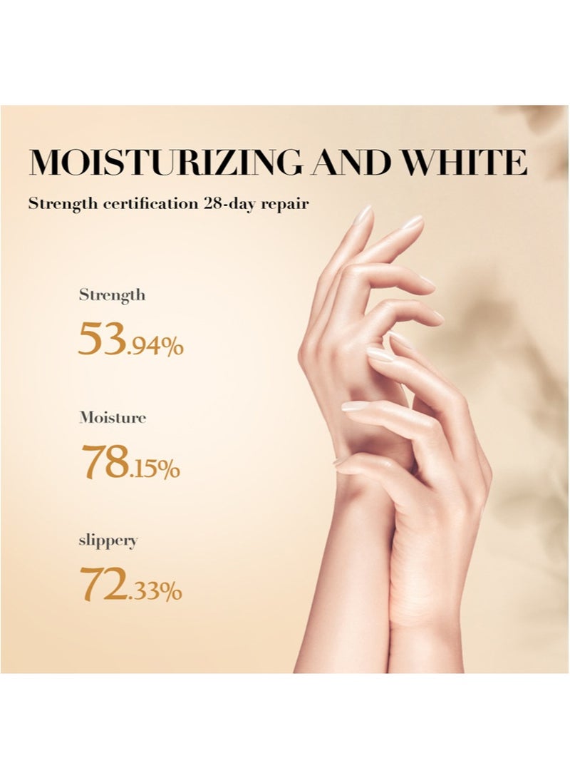 SADOER Collagen Anti Wrinkle Hand Cream, Nourishing Whitening Moisturizing Skin Care Cream, Fast Absorbing Anti Ageing Hand Cream, Smooth And Soft Skin Crack Repair Cream To Remove Wrinkles Darkness 30g - Image 3