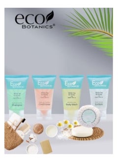 Eco Botanics Hotel Soaps & Toiletries Bulk Set 30ml Hotel Shampoo & Conditioner, Body Wash, Body Lotion & 20g Bar Soap Travel Size | 250 Pieces  - Image 3