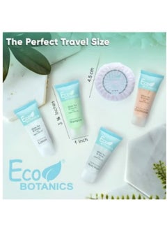 Eco Botanics Hotel Soaps & Toiletries Bulk Set 30ml Hotel Shampoo & Conditioner, Body Wash, Body Lotion & 20g Bar Soap Travel Size | 250 Pieces  - Image 4