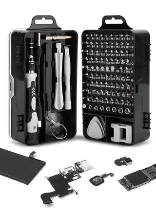 Precision Screwdriver Set, 122 in 1 Computer Screwdriver Kit, Laptop Screwdriver Sets with 101 Magnetic Drill Bits, Electronics Tool Kit Compatible for Computer, Tablet, PC, iPhone, PS4 Repair - pzsku/Z067CDF51FC01639FBDBDZ/45/1744040336/08c9b86e-b7dd-4449-986e-e7de7b777353