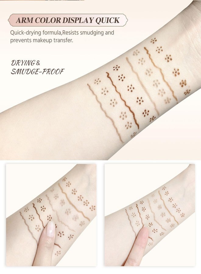 SUMEITANG Espressso Dual Ended Freckle Pen, Natural faux Freckle Stamp Pen, Multi-Size Freckles Pattern & Soft Precise Tip, Waterproof Long Lasting Sunkissed Freckle Makeup for All Skin Tones - Image 4