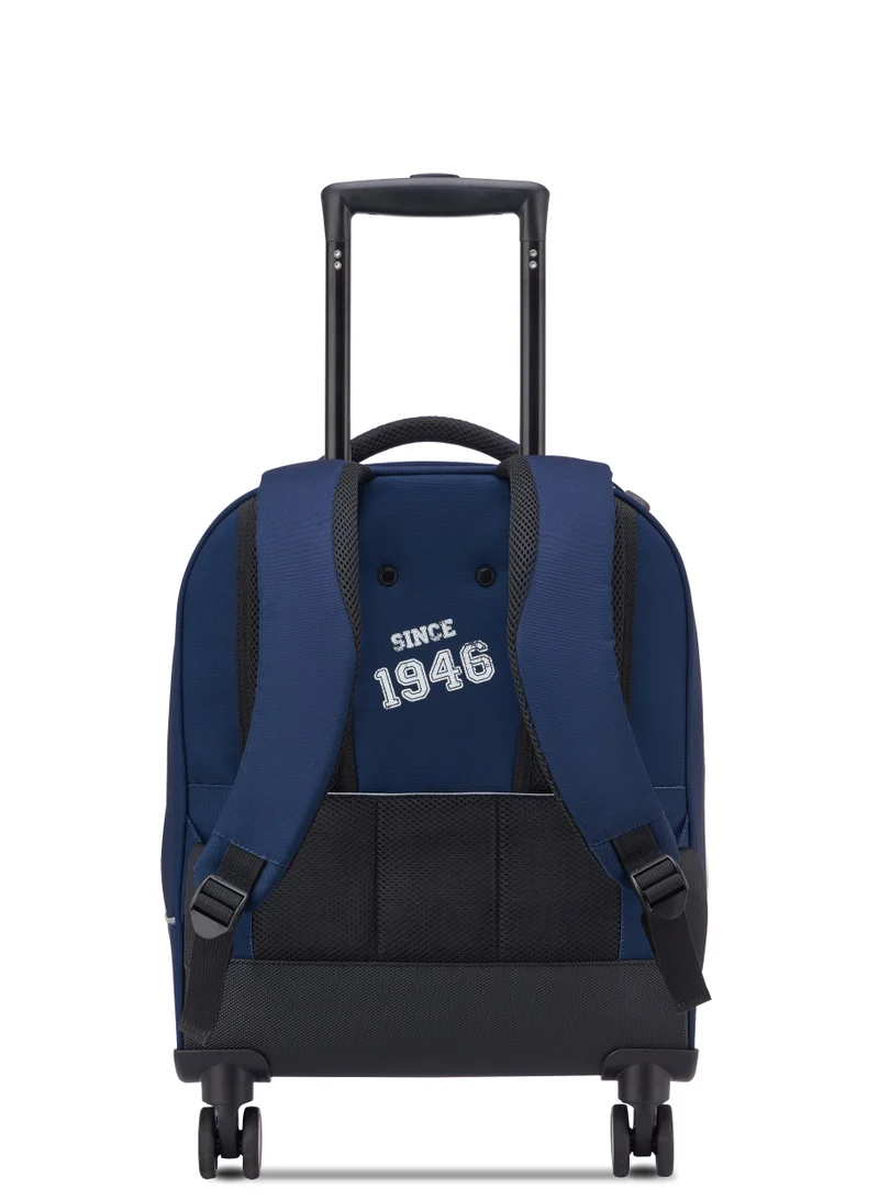 DELSEY Academie 4 Wheel Vertical Trolly Bag Navy