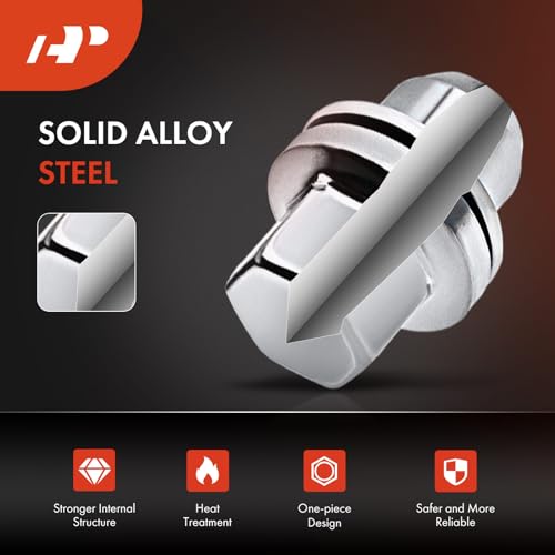 A-Premium M14-1.50 Wheel Lug Nuts Compatible with Land Rover Range Rover Sport Discovery LR3 LR4 Front and Rear 20-PC Set - Image 4