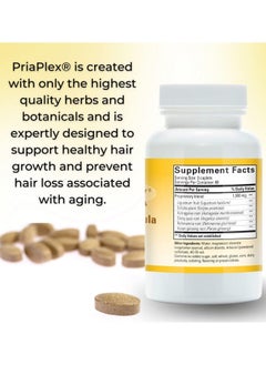 Tango PriaPlex Natural Hair Growth Supplement for Hair Loss for Men and Women, Supporting Healthy Hair Regrowth (180 Caplets)  - Image 4