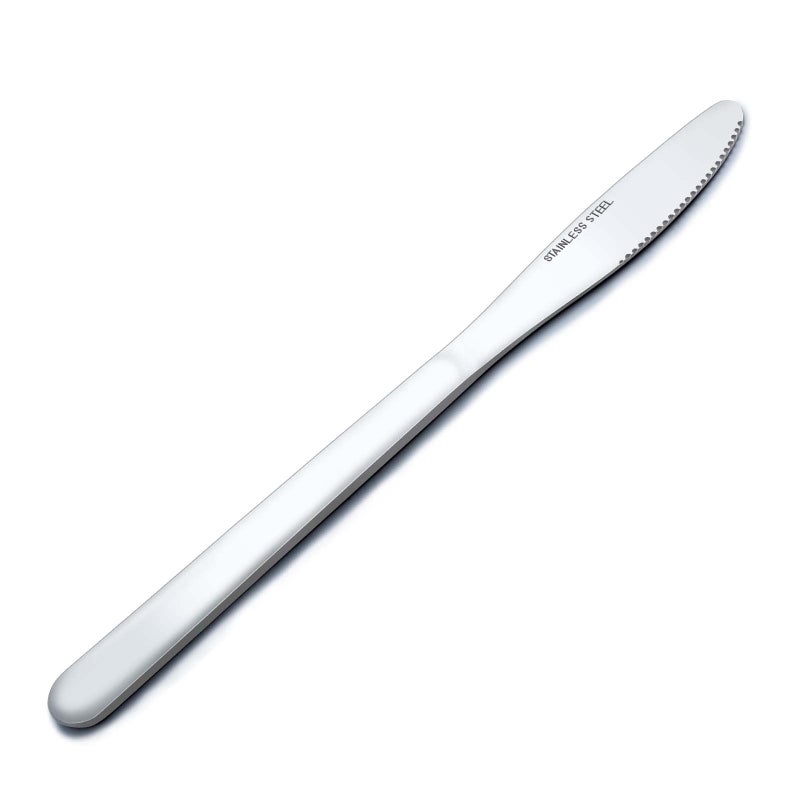 Dinner Knives 24 Piece Dinner Knife Set Kitchen Knives 81 Inch 205cm Stainless Steel Cutlery Knife Table Knives for Home Hotel and Restaurant Dishwasher Safe