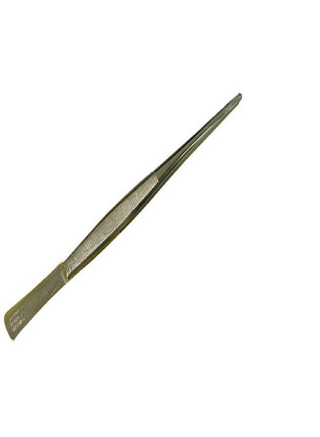 Showgard Professional 6" Stamp Tongs 902 Point Tip Tweezers
