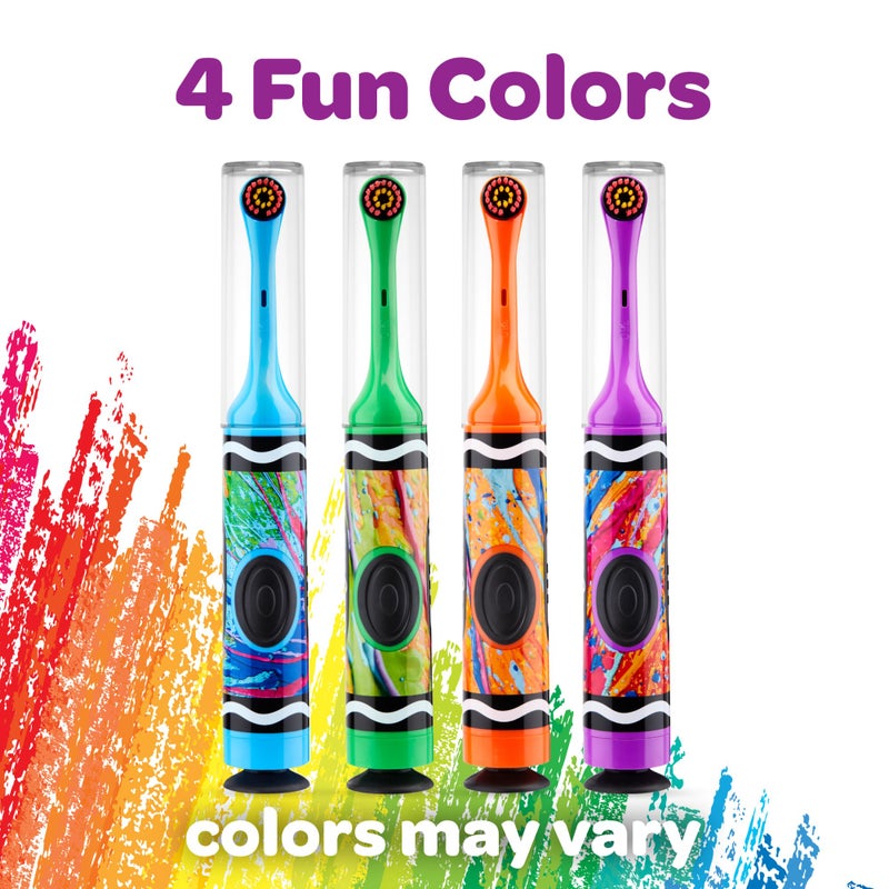 جم فرشاة أسنان كرايولا كهربائية مع غطاء للسفر - Image 3