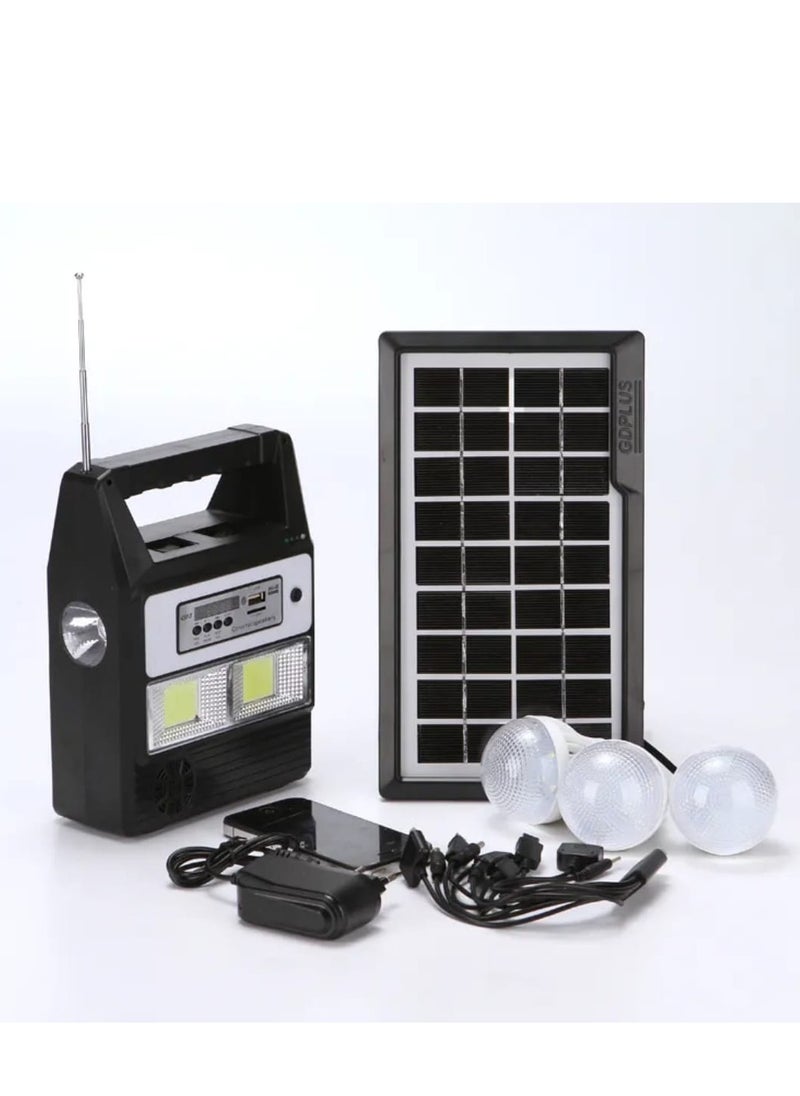 Generic - Multifunctional Solar Lighting & Charging System – Perfect for Travel, Camping, and Emergency Power Outages - Image 1
