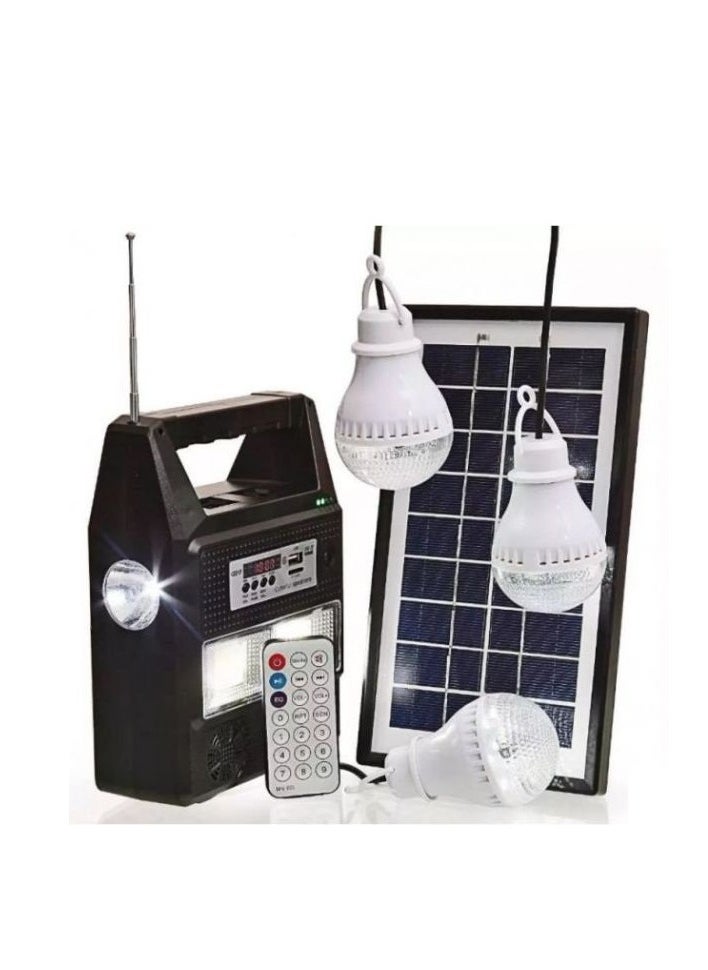 Generic - Multifunctional Solar Lighting & Charging System – Perfect for Travel, Camping, and Emergency Power Outages - Image 1