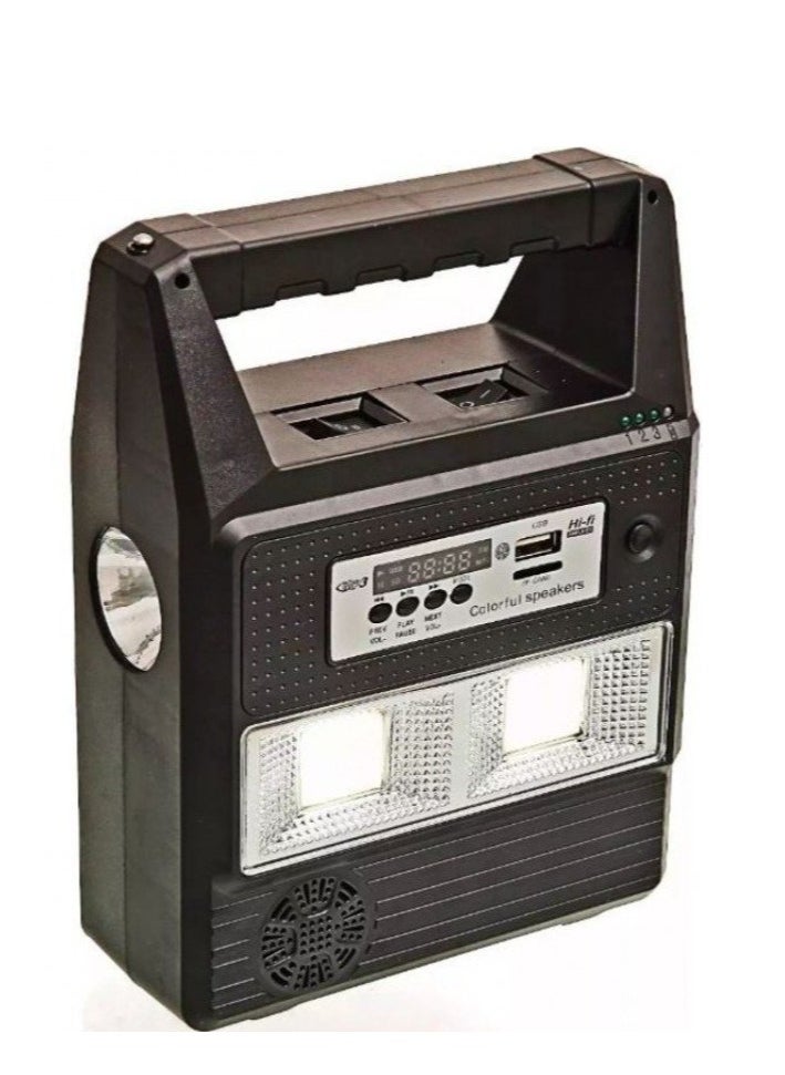 Generic - Multifunctional Solar Lighting & Charging System – Perfect for Travel, Camping, and Emergency Power Outages - Image 1