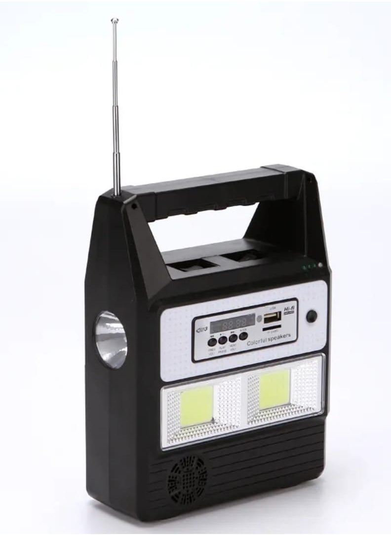 Generic - Multifunctional Solar Lighting & Charging System – Perfect for Travel, Camping, and Emergency Power Outages - Image 1