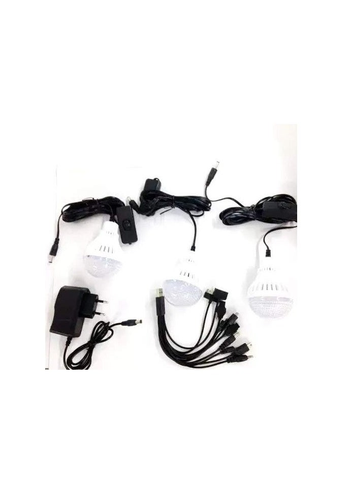 Generic - Multifunctional Solar Lighting & Charging System – Perfect for Travel, Camping, and Emergency Power Outages - Image 1