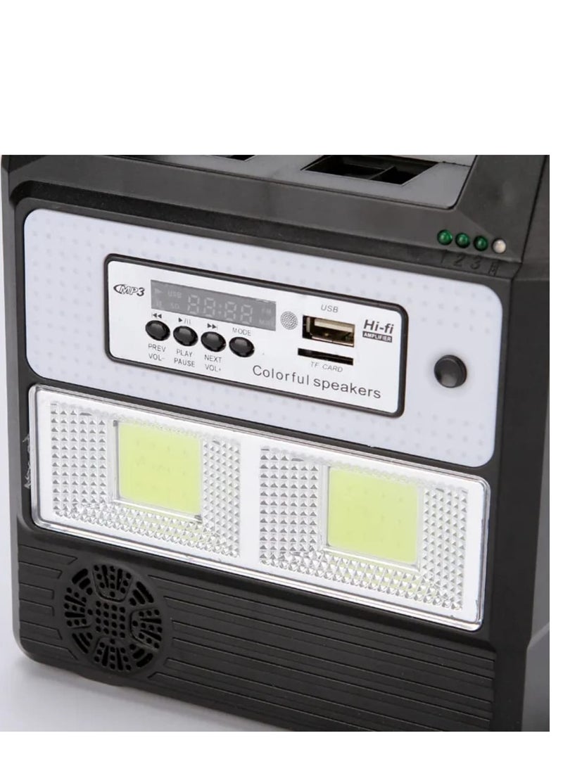 Generic - Multifunctional Solar Lighting & Charging System – Perfect for Travel, Camping, and Emergency Power Outages - Image 1