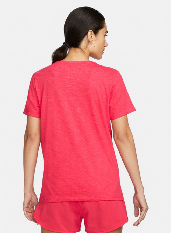 Nike Women's Nike Dri-FIT Tee Swoosh - Image 2