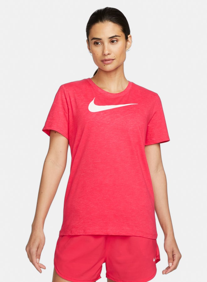Nike Women's Nike Dri-FIT Tee Swoosh - Image 1