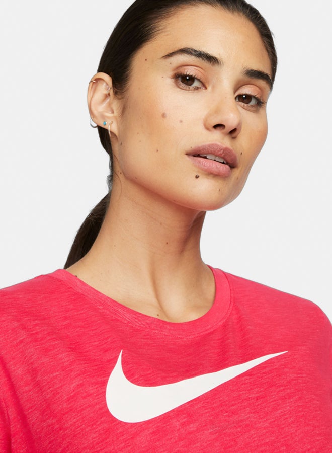 Nike Women's Nike Dri-FIT Tee Swoosh - Image 3
