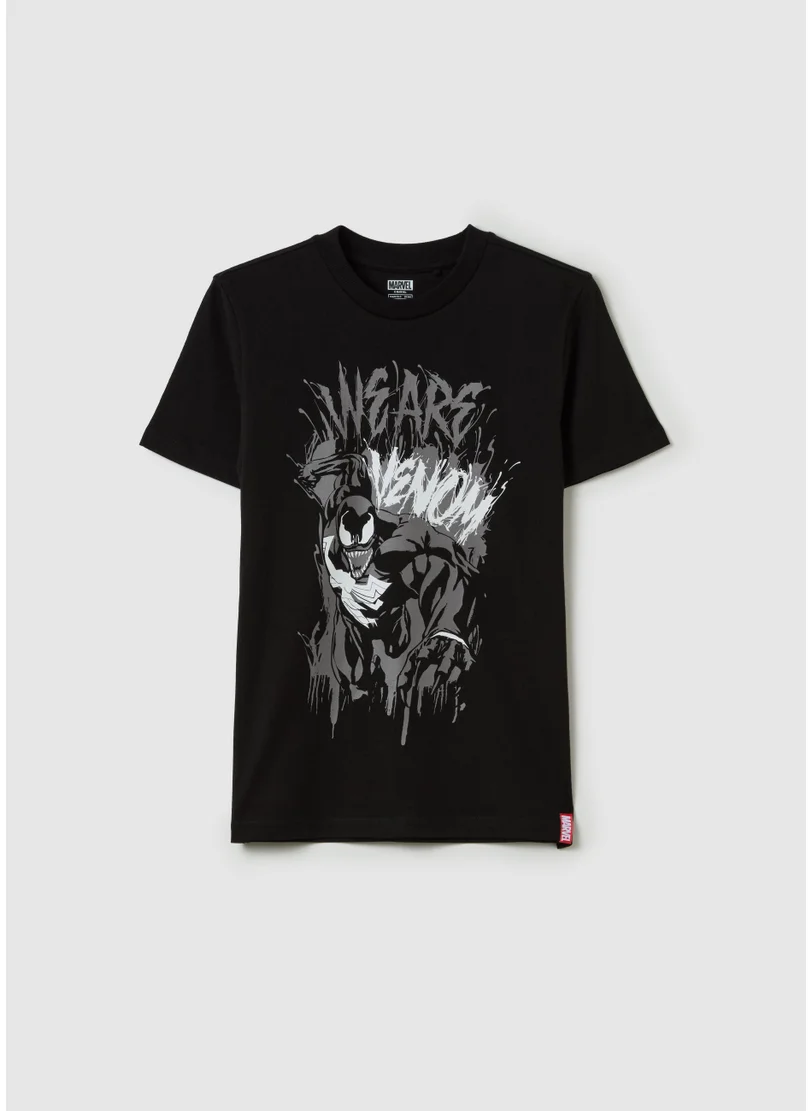 Ovs T-Shirt With Venom Print