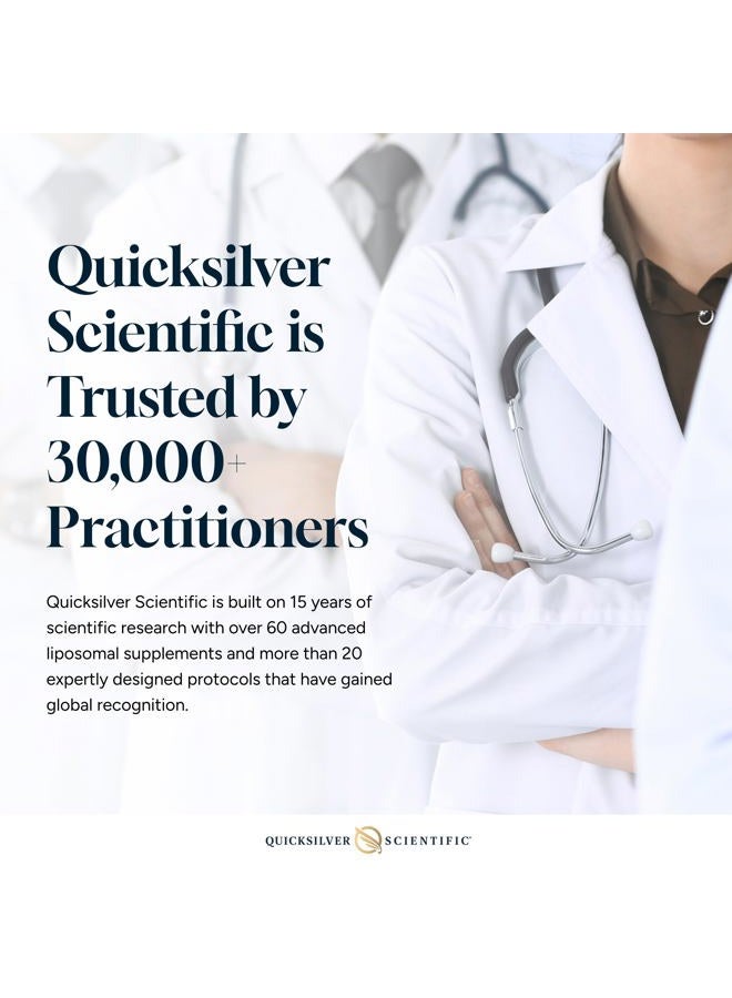 Quicksilver Scientific تركيبة حساسة من ألترا بايندر - مكمل صحة الأمعاء مع الفحم النشط، طين البنتونيت - مسحوق دعم التنظيف (120 جرام) - Image 5
