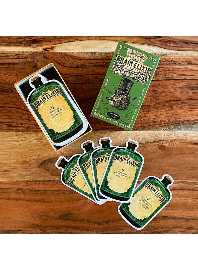 Front Porch Classics Brain Elixir After Dinner Riddles Cards Package May Vary - Image 5