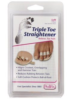 pedifix Triple Toe Straightener, Left Foot  - Image 1