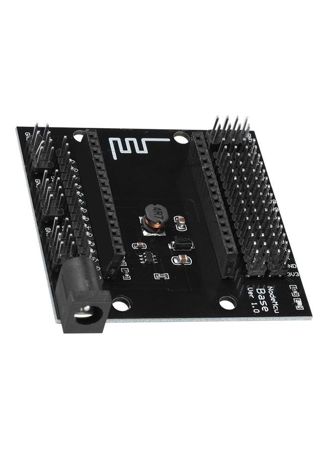 Thoraya - NodeMcu Lua Black Metal ESP8266 WIFI Development Plate Base Expander Board Base - Image 1