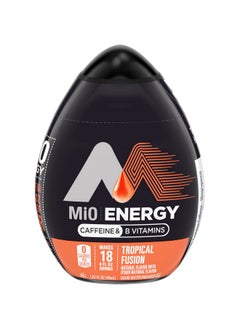 mio Liquid Water Enhancer Makes 24 Servings + Vitamins 1.62 Oz Each (Tropical Fusion Pack Of 2)  - Image 1